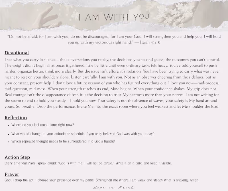 Cover image for Full devotional: www.hopeinprint.com/grow-with-god (http://w...