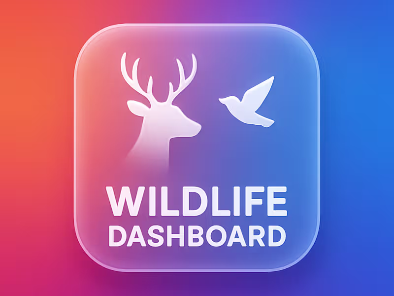 Cover image for Wildlife Dashboard