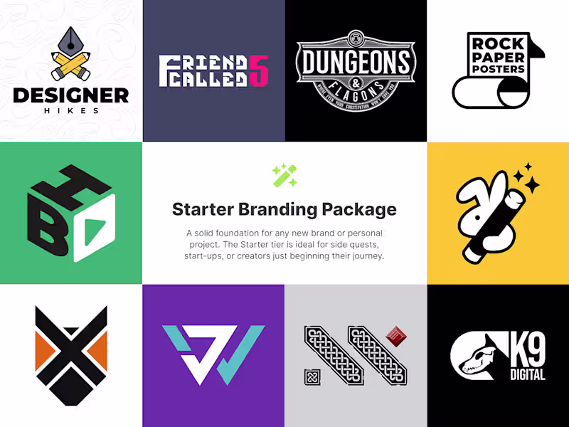 Cover image for Starter Branding Package