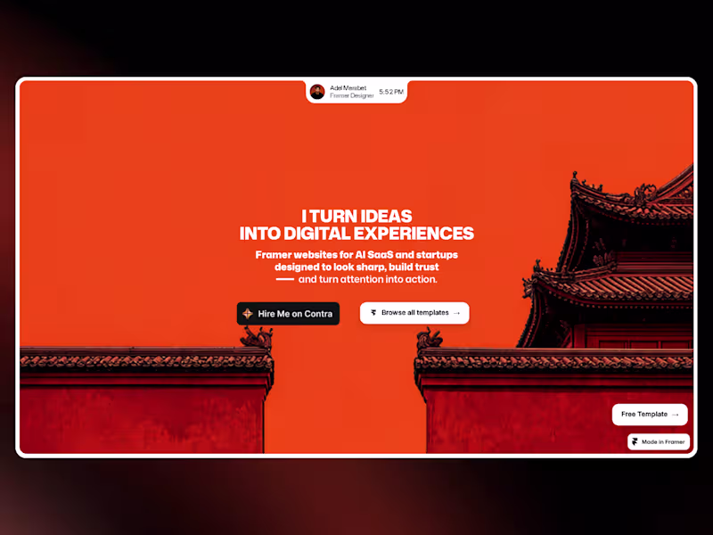 Cover image for Profile Hub — Interactive Personal Profile & Link Hub