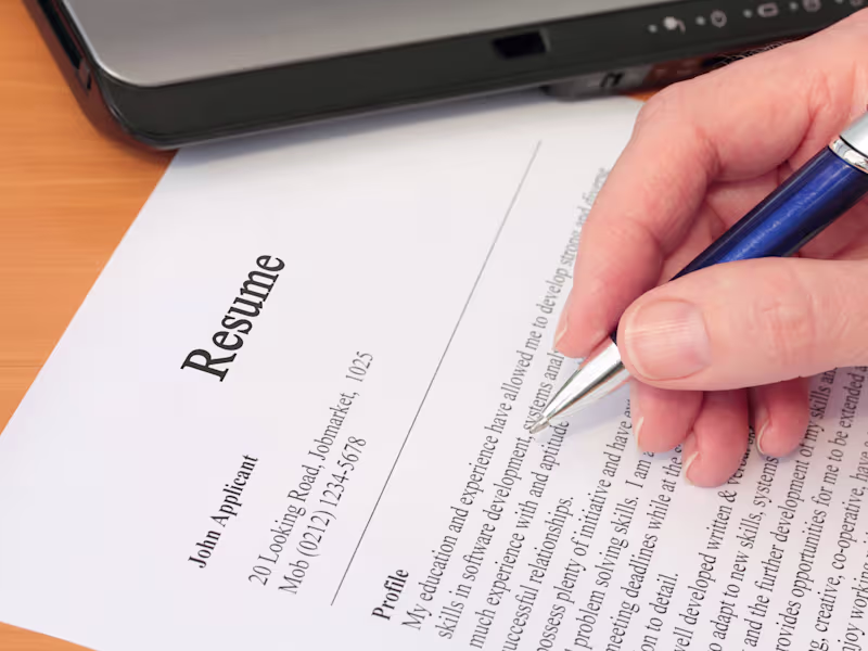Cover image for Professional Resume Writer
