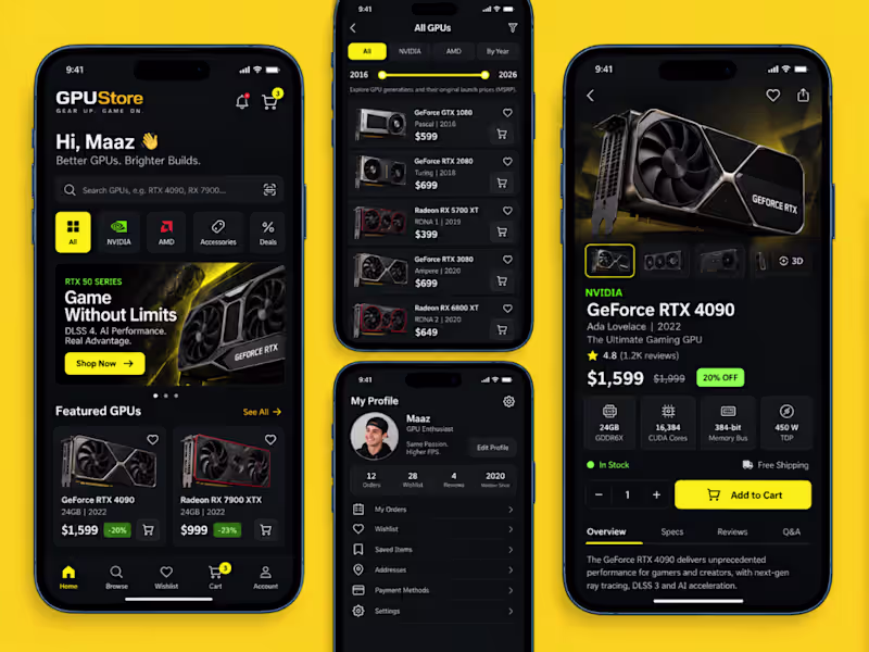 Cover image for GPUStore: A Modern GPU Shopping