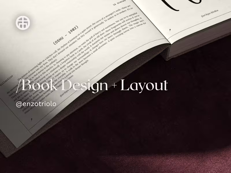 Cover image for Book Design & Layout — Print-Ready