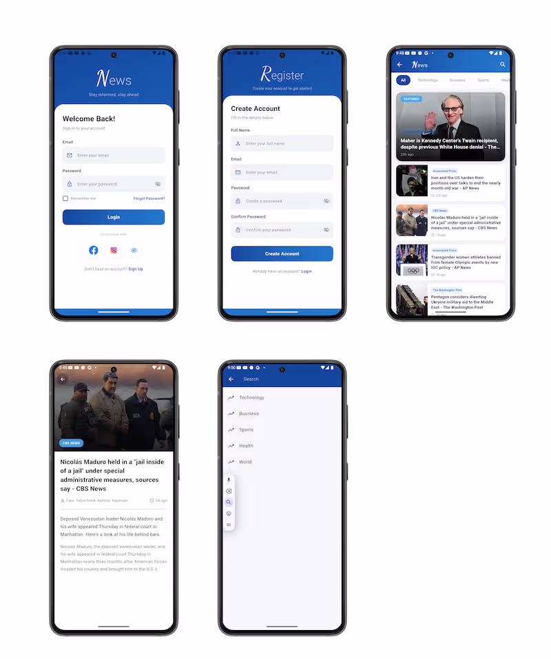 Cover image for This is a News App