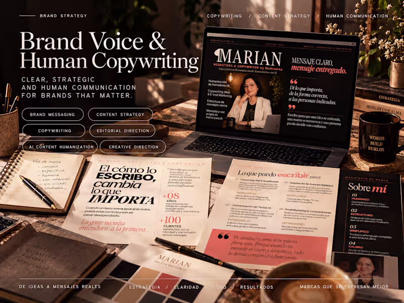 Cover image for Brand Voice & Human Copywriting