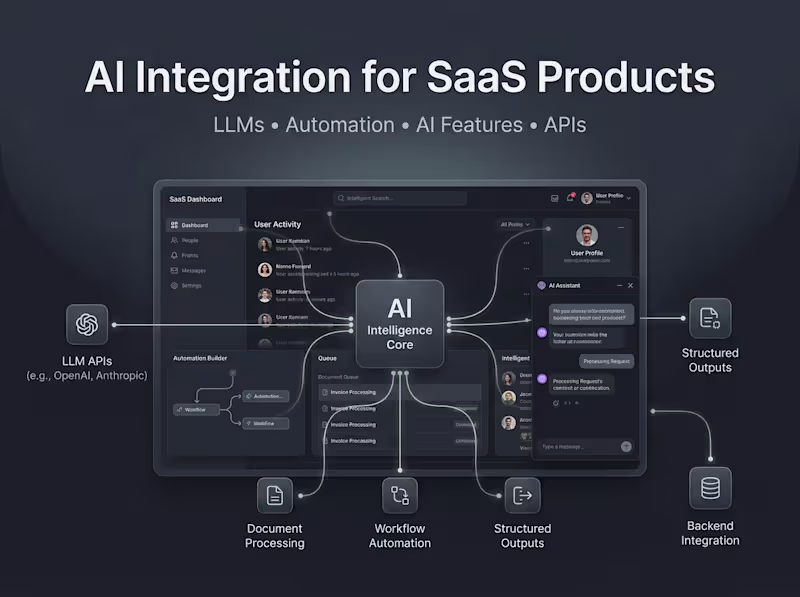 Cover image for AI Integration for SaaS Products