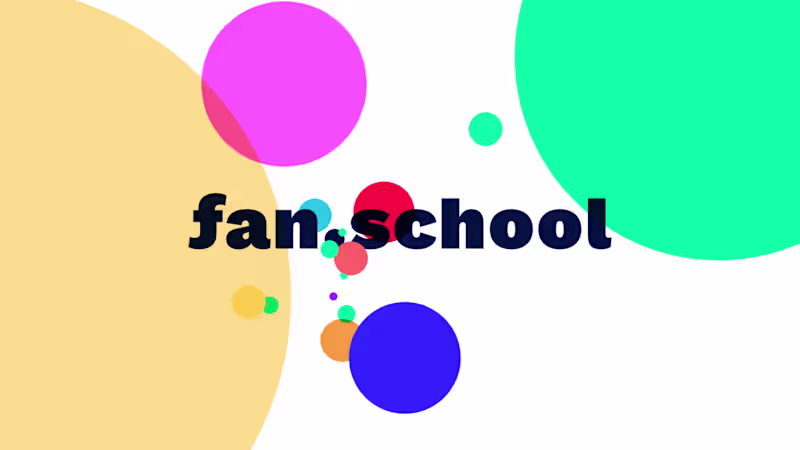Cover image for Fanschool