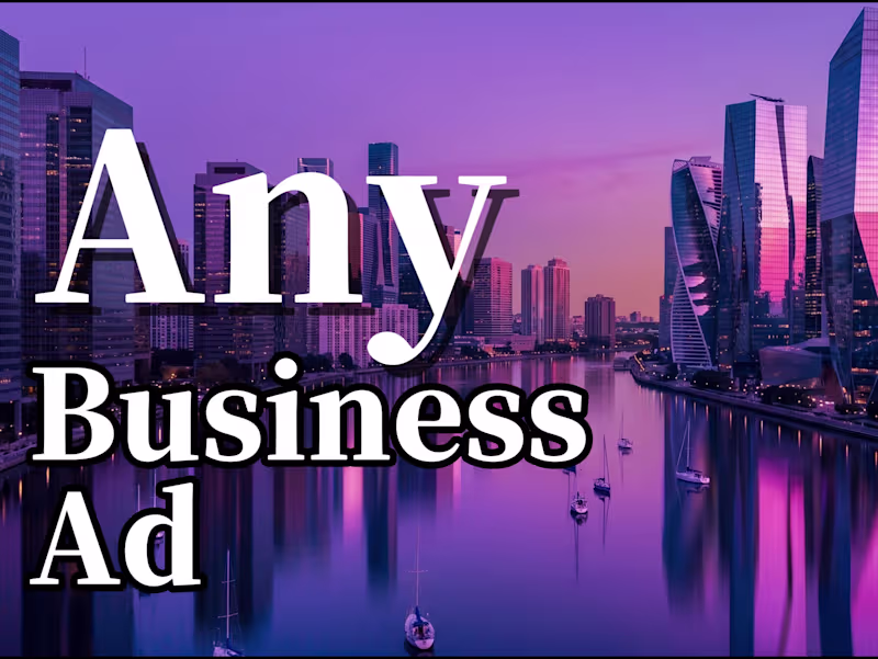 Cover image for Animated ads for Social media, Short-Form Commercials, YouTube