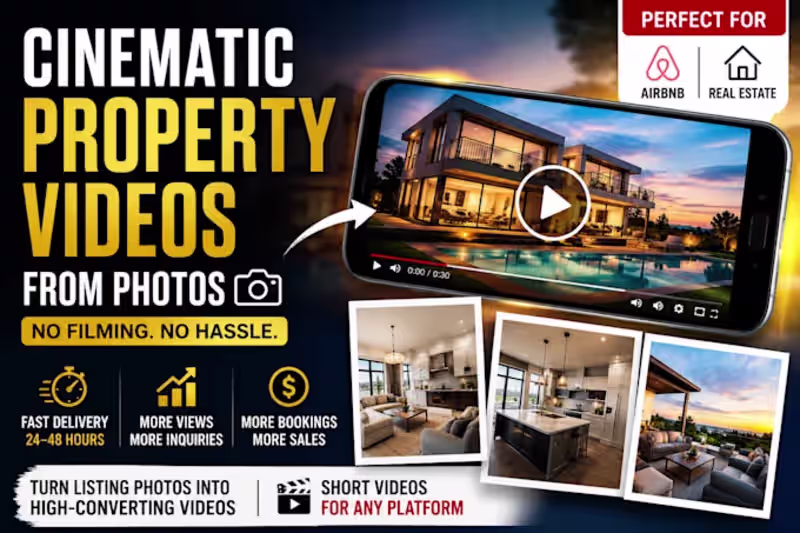 Cover image for Cinematic Property Walkthrough Videos
