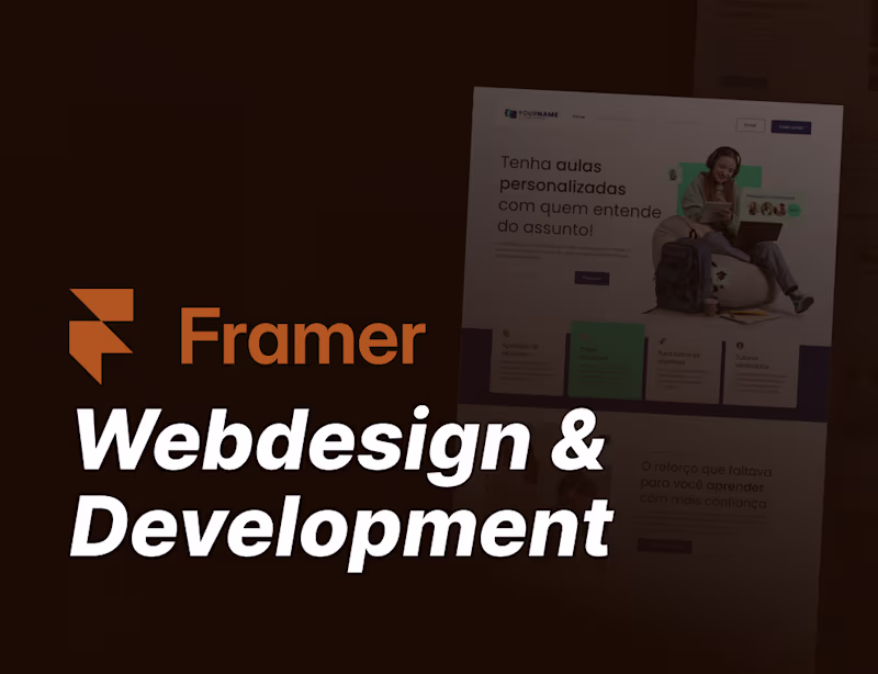 Cover image for Framer Website Design & Development
