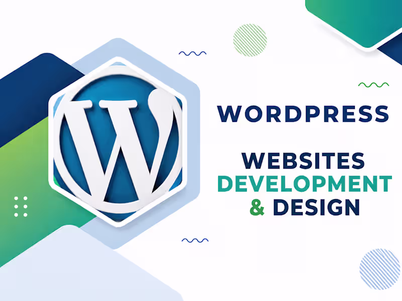 Cover image for Wordpress Websites Development & design