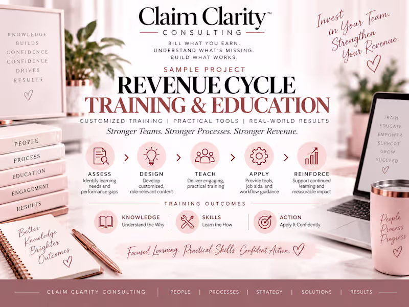 Cover image for Sample Revenue Cycle Training &