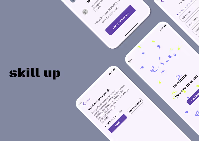 Cover image for skill up-a learning platform