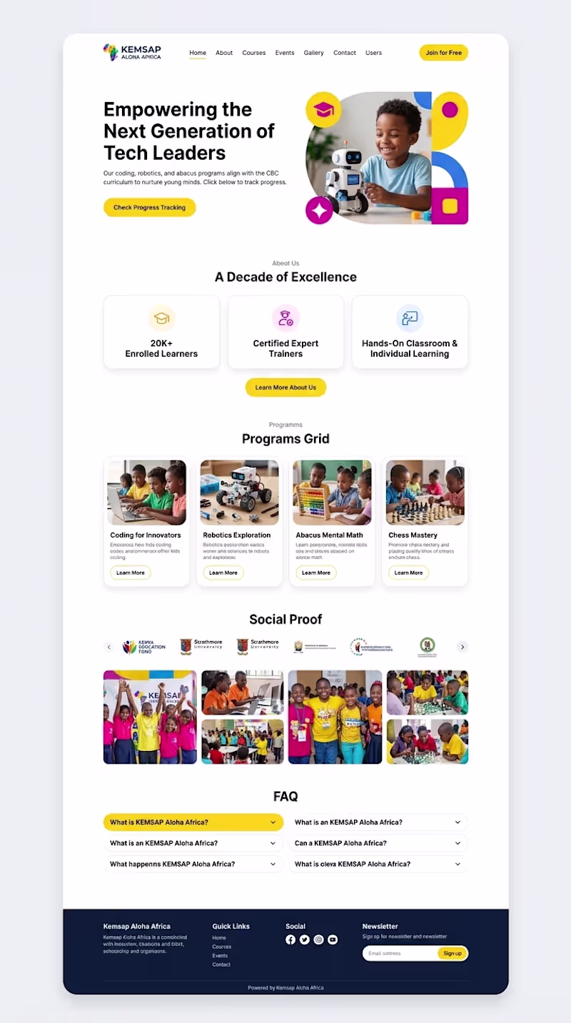 Cover image for Website Redesign and Optimization