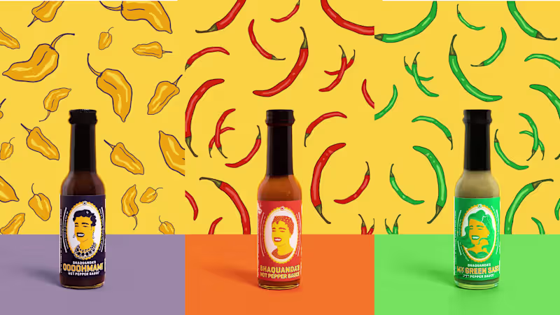Cover image for Social Media Stand Outs for Shaquanda's Hot Sauce