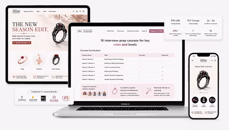 Cover image for DFine Jewelry Store: Premium Jewelry