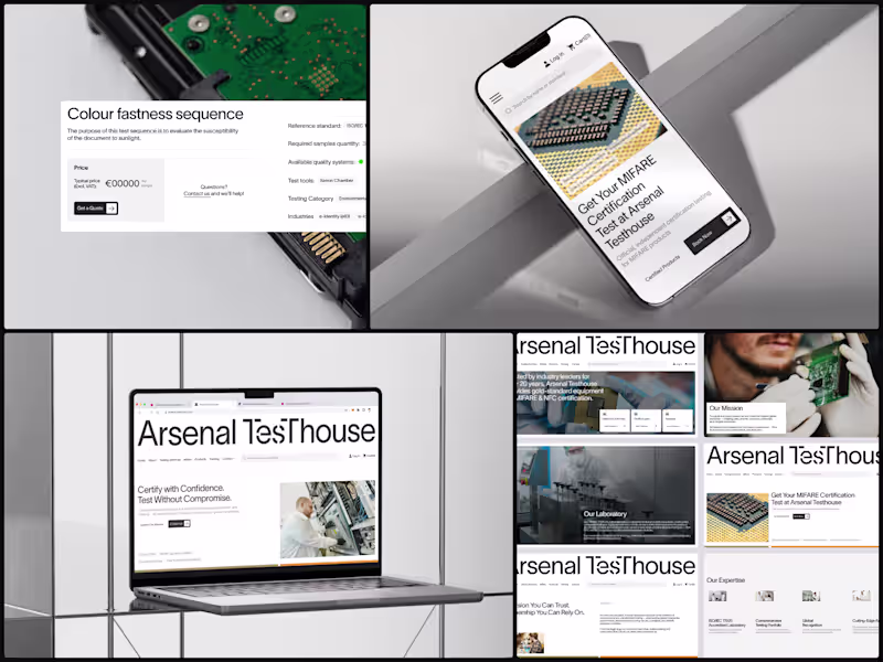 Cover image for Website Design + No-Code Build