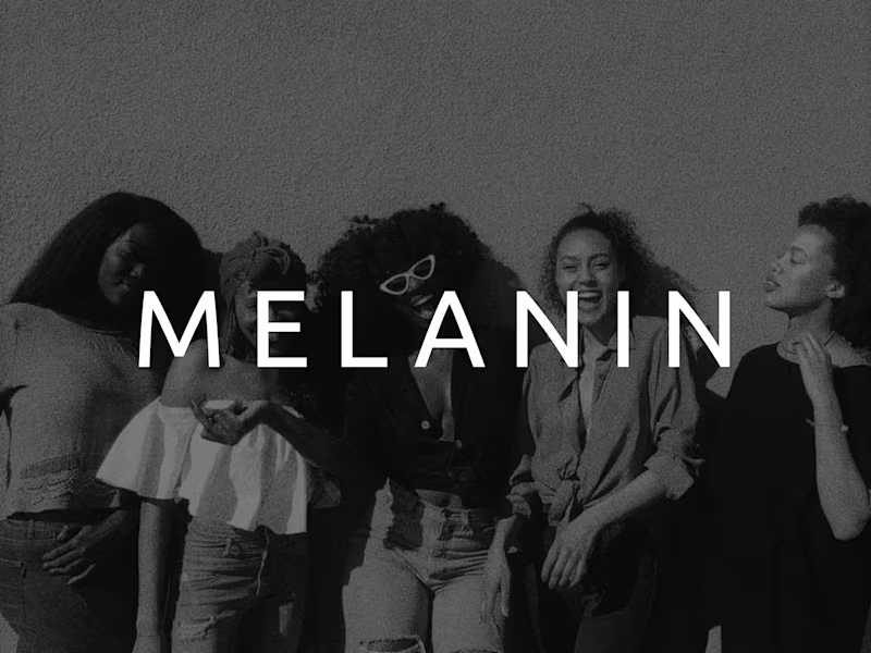 Cover image for Melanin - Cultural Storytelling Website.