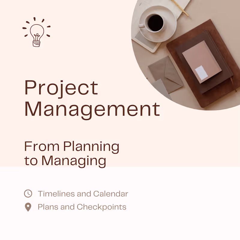 Cover image for Project and Workflow Management &  Ops/Admin Services