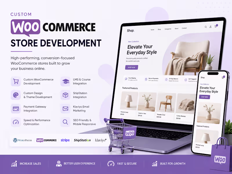 Cover image for Custom WooCommerce Store Development