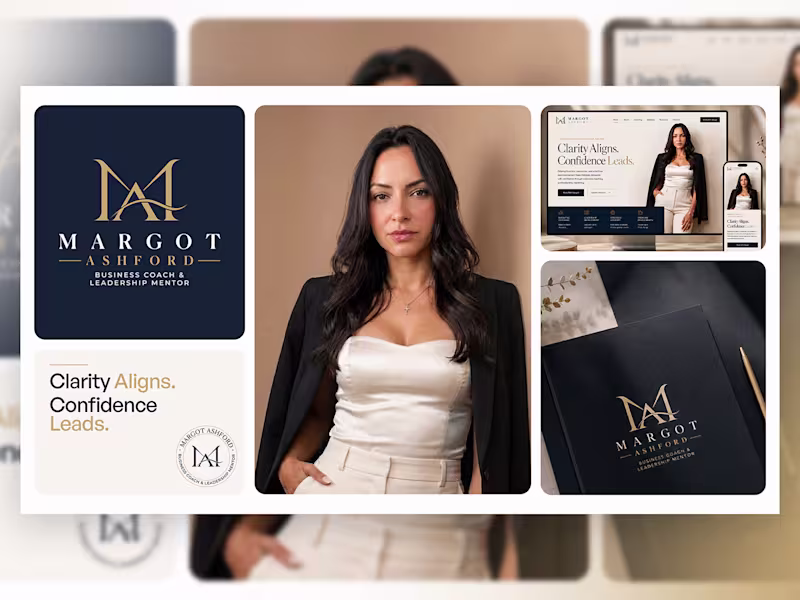 Cover image for Personal Brand Identity design for Margot Ashford