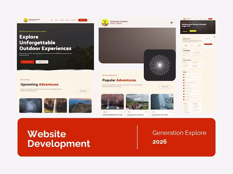 Cover image for Generation Explores – Custom WordPress Website