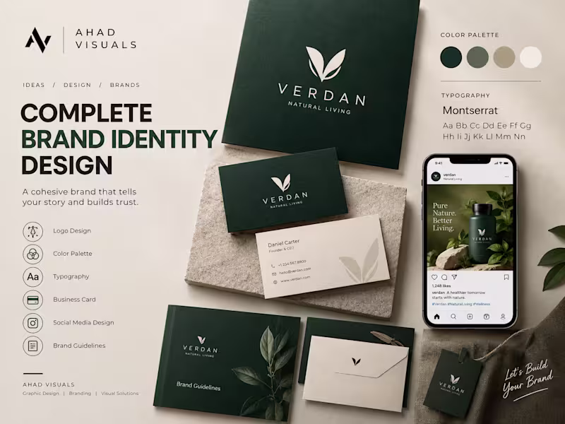 Cover image for Complete Brand Identity Design