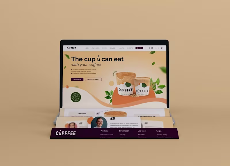 Cover image for Cupffee eCommerce Platform Redesign