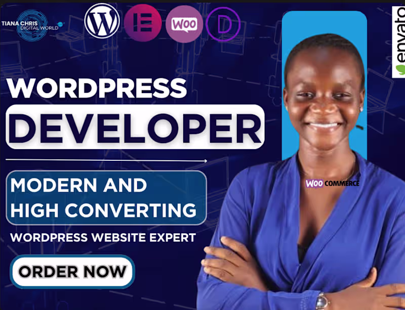 Cover image for Modern & Responsive WordPress Web Design and Development