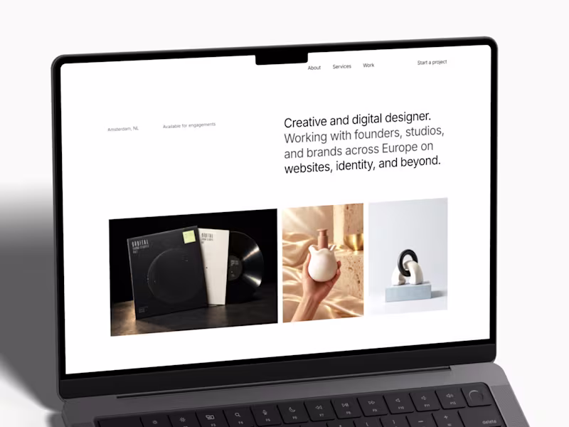 Cover image for Free Framer portfolio site for