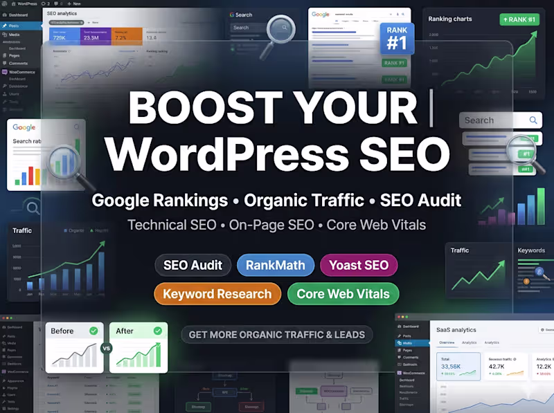Cover image for WordPress SEO Optimized for Maximum Visibility and Growth