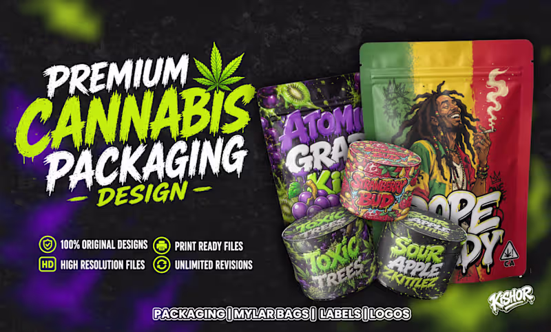Cover image for Premium cannabis packaging