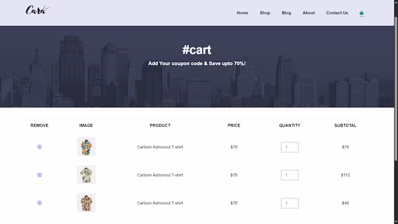 Cover image for Modern Responsive E-Commerce Website
About Work
Developed