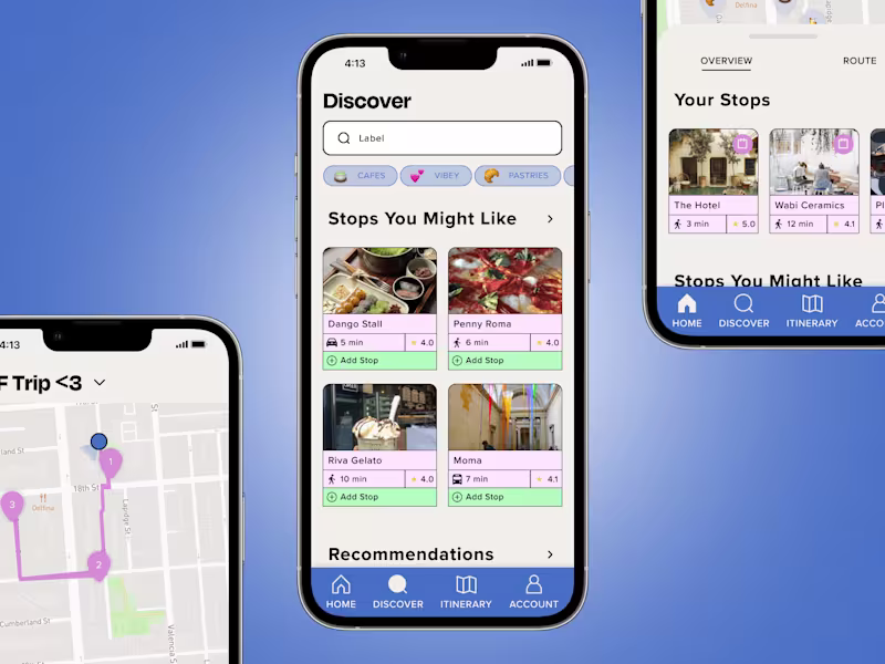 Cover image for Intuitive mobile navigation app for less stress on the go