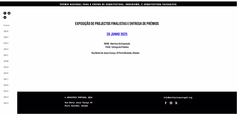 Cover image for Archiprix Website Development