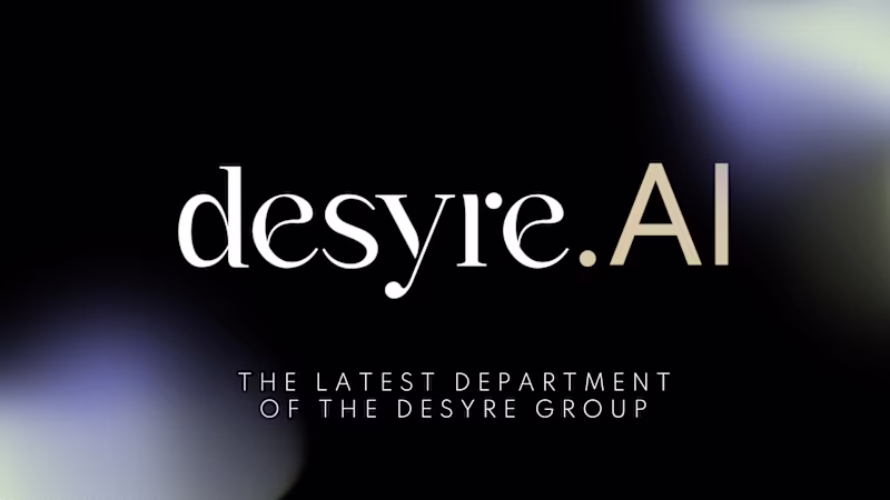 Cover image for desyre.AI – Elevating Brand Visuals with AI Creativity