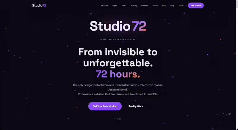 Cover image for Professional Business Website — Built in 72 Hours