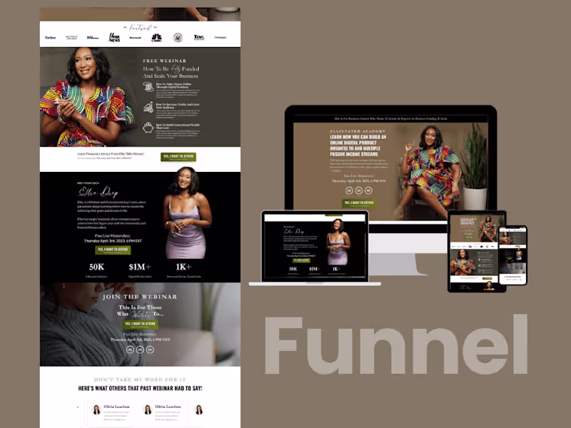 Cover image for GoHighLevel Landing Page Design and for Lead Generation