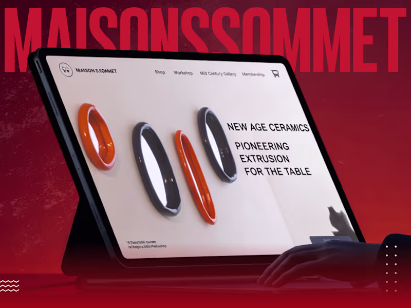 Cover image for Maison Sommet – Premium Webflow Design & Development