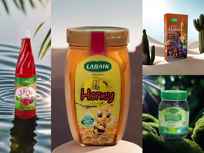 Cover image for Labaik Herbal Foods