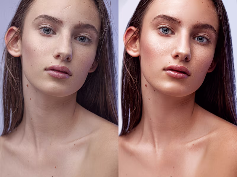 Cover image for Portrait Beauty Retouch :: Behance