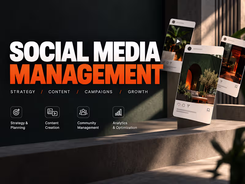 Cover image for Social Media Management
