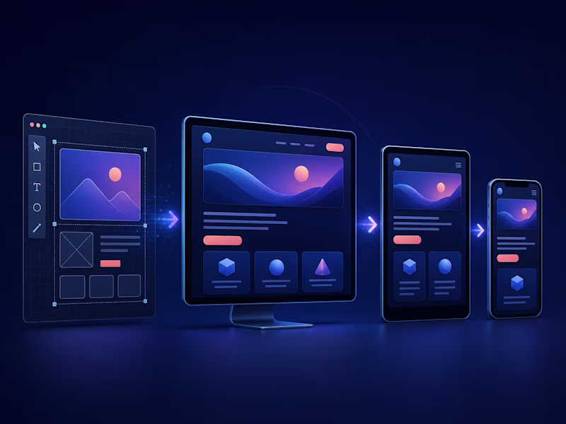 Cover image for Figma to Responsive Next.js Implementation