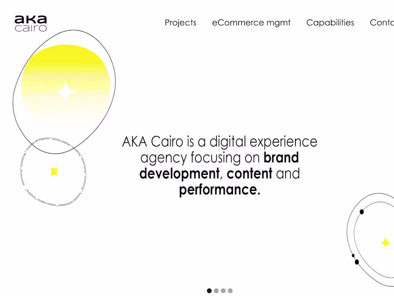 Cover image for AKA Cairo - Agency Website Development