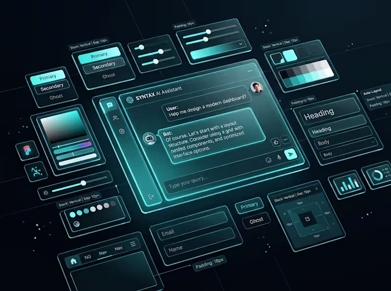 Cover image for Mobile-First UI/UX & Design System for AI/SaaS