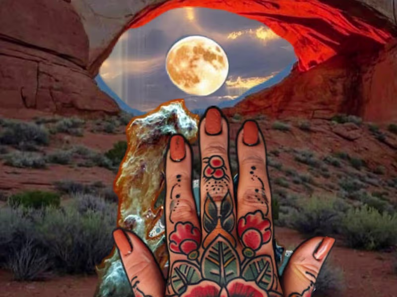 Cover image for Tattooed Prayer of the Desert
Digital