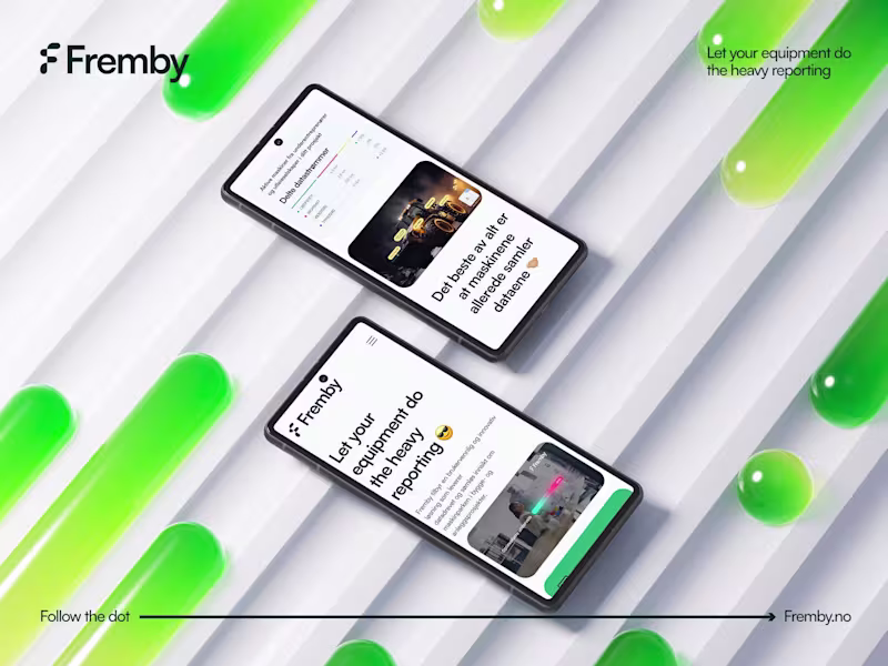 Cover image for Fremby - Let your equipment do
the heavy reporting