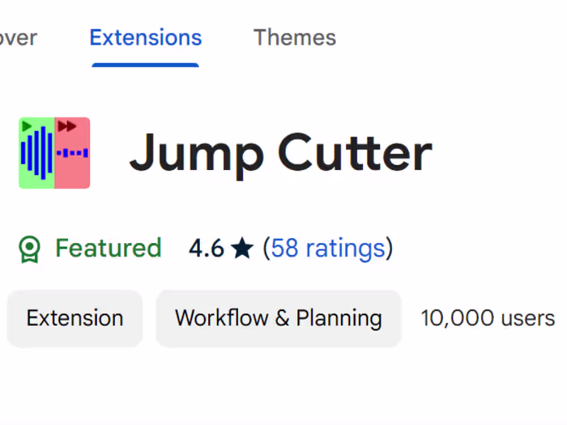 Cover image for Jump Cutter
