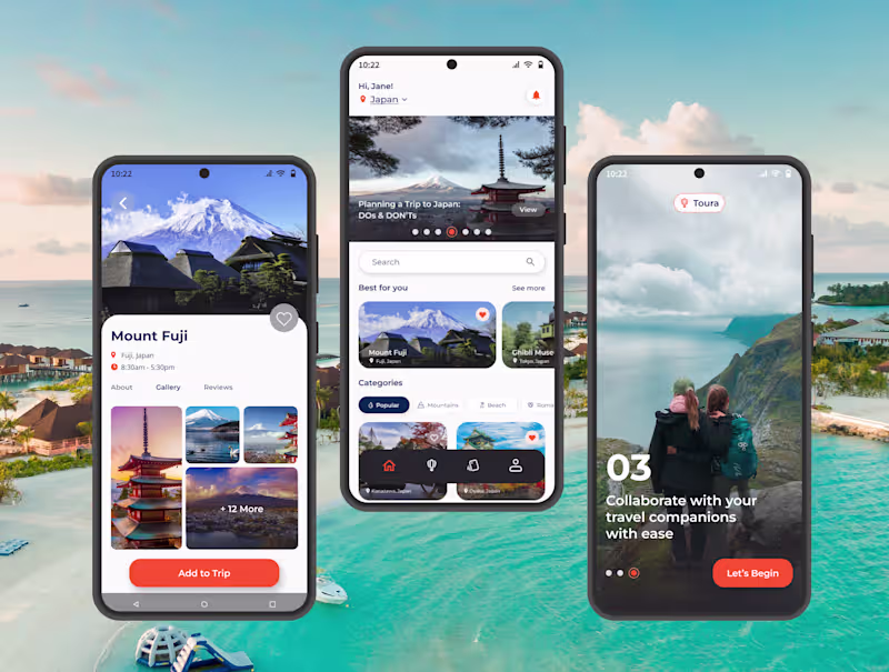 Cover image for Toura: Trip Planning solution