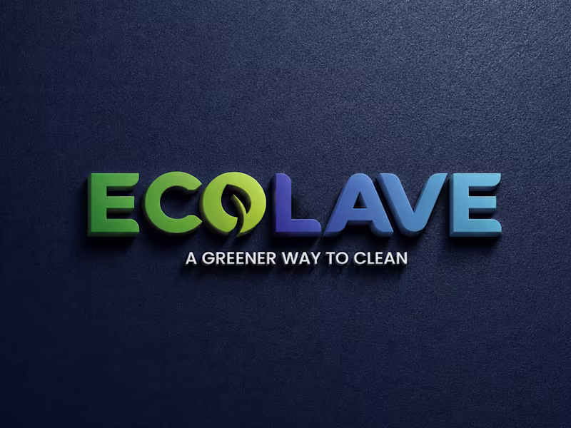 Cover image for ECOLAVE — Eco-Friendly Laundry Detergent Branding & Packaging